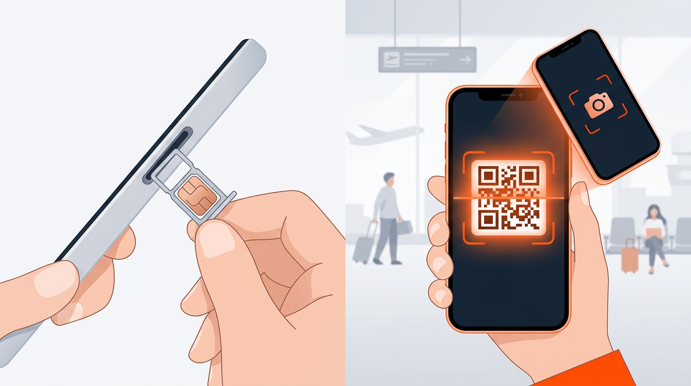 eSIM vs Classic SIM Card: The Hidden Truth About KYC, Roaming Tariffs & Privacy